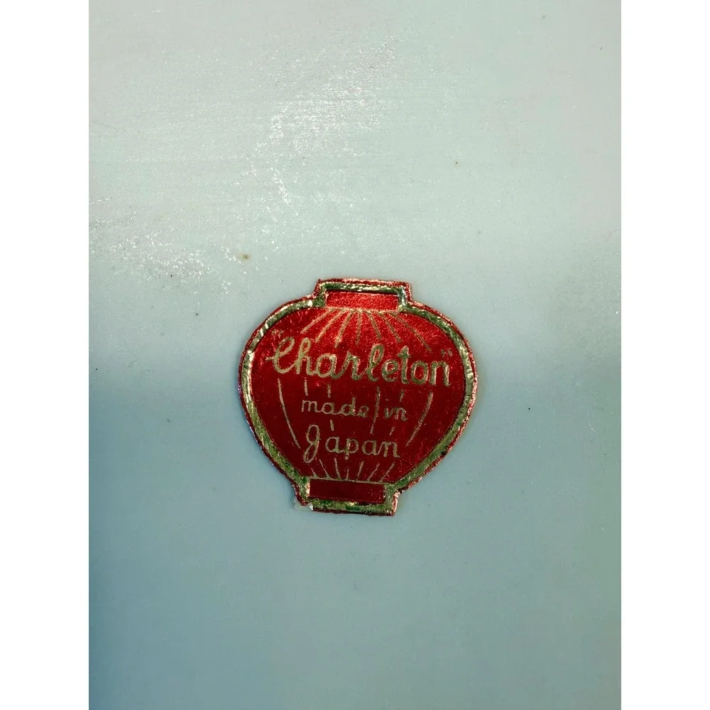 Vintage Charleton Porcelain Vanity Tray, Bird of Paradise Jewelry Tray